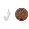 Sterling Silver Medium Script Initial Letter J Charm Jewerly 18mm x 8mm